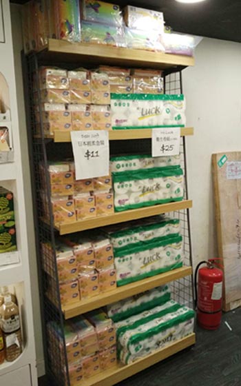 阿信屋、City Super木質超市貨架